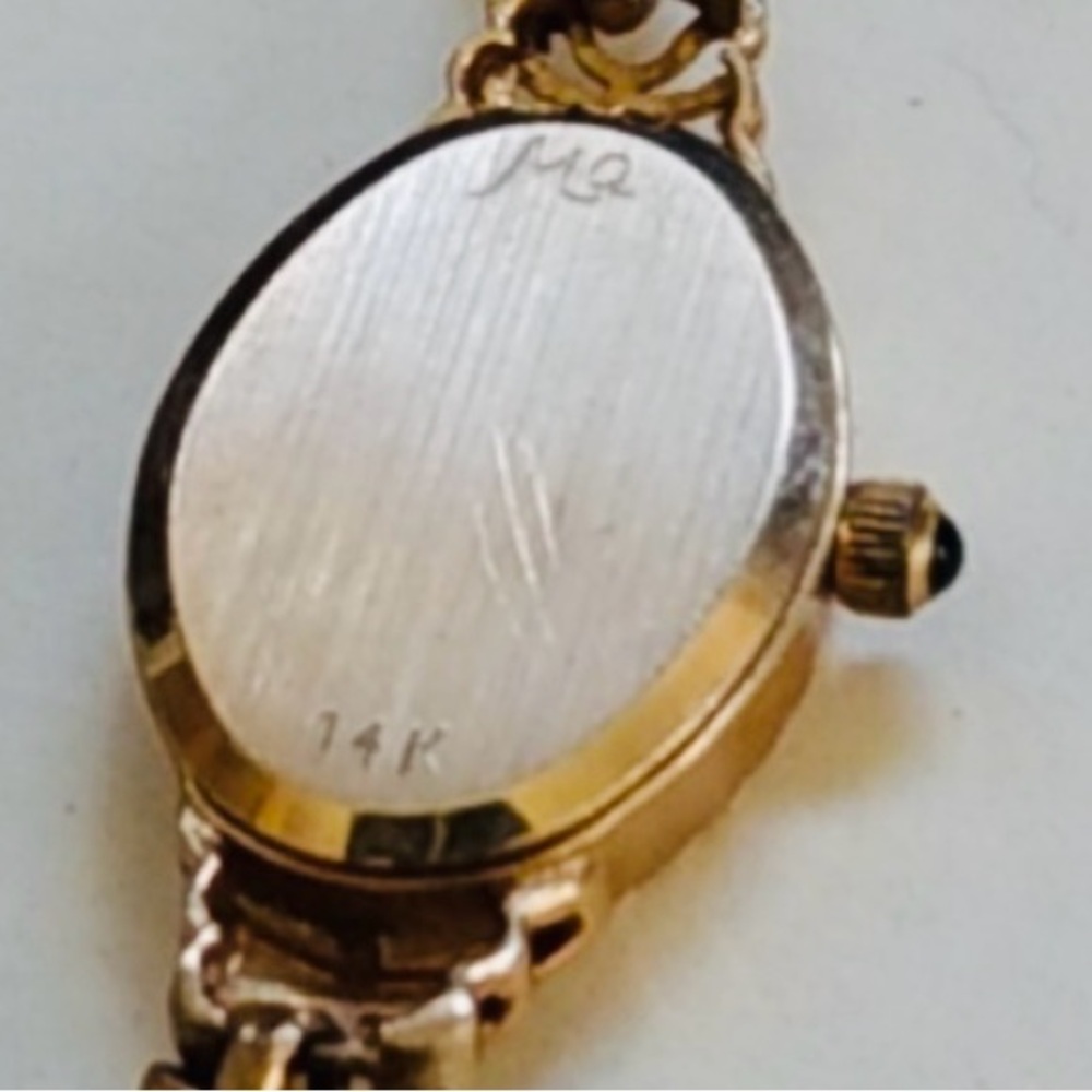 Michael Anthony Gold Tone Watch - Picture 7 of 8